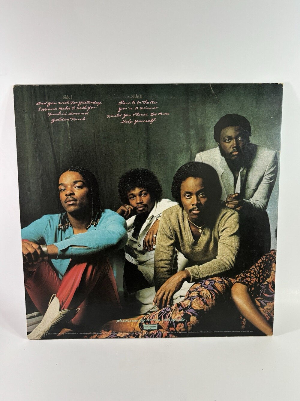 Rose Royce "Golden Touch" Vinyl Record LP